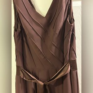 Adrianna Papell Brown dress size 16